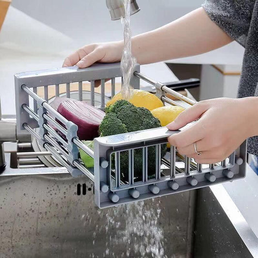 Adjustable Sink Draining Basket