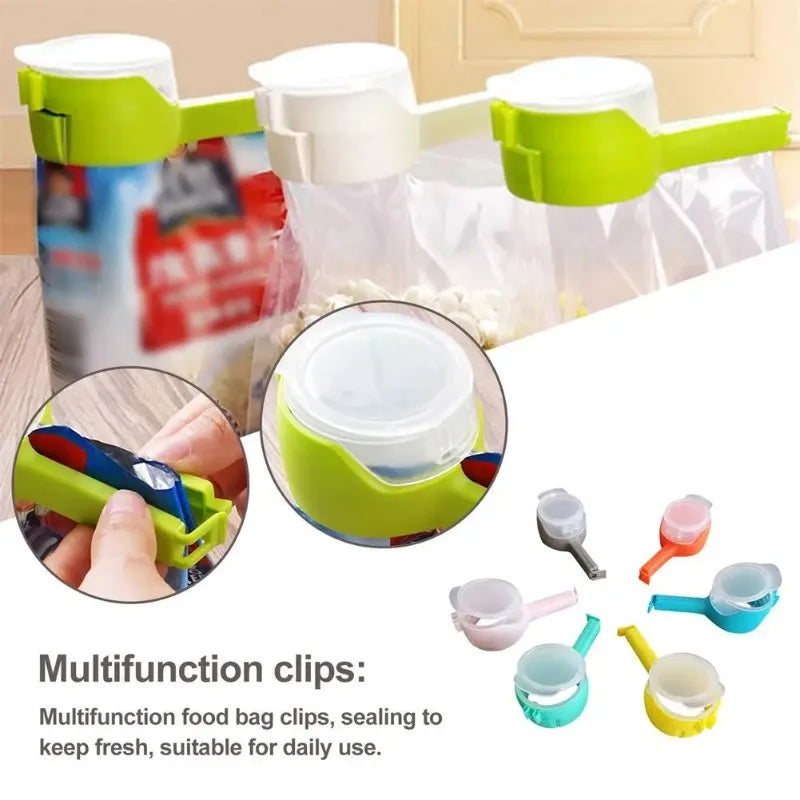 Food Sealing Clips with Pour Spouts