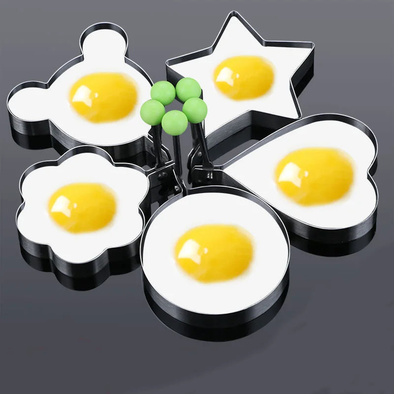 Fun & Versatile Egg Molds Set 🍳